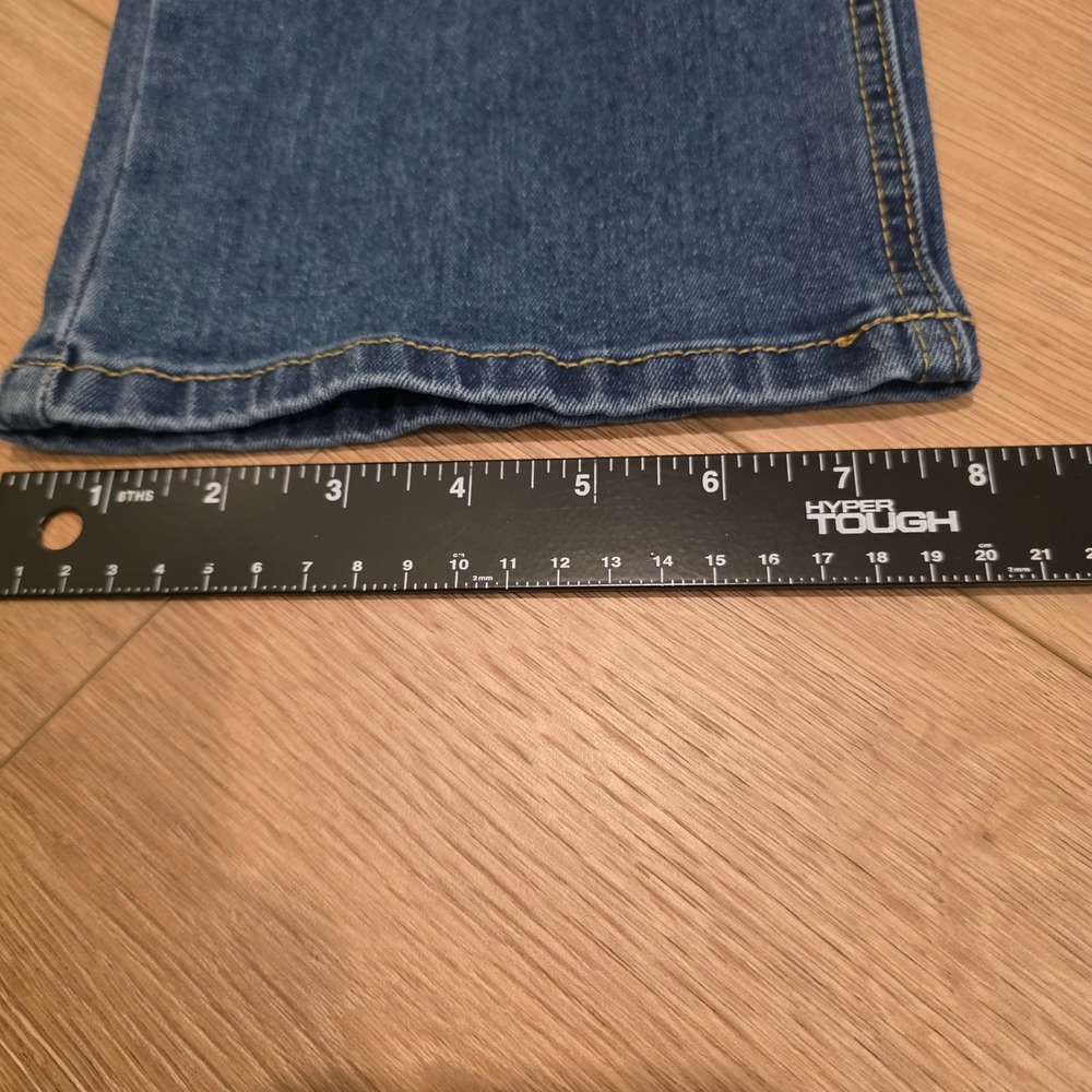 WeSC Bob Straight Leg Denim Jeans Mid Blue Wash 36 x 32 Unisex Fits 39 x 32 NWT - Picture 12 of 15